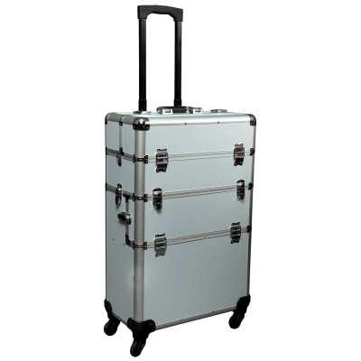 BEAUTY CASE (LARGE SUITCASE) – SILVER 